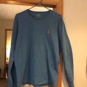 Long sleeve polo T